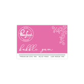 Premium Dye Ink Pad : Bubble Gum